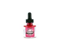 Bombay India Ink, 1.0 oz, Crimson (16BY) - Highly Pigmented, Lightfast, Permanent, Waterproof - for Brush, Drawing Pen or Airbrushes