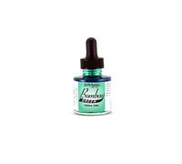 Bombay India Ink, 1.0 oz, Green (4BY) - Highly Pigmented, Lightfast, Permanent, Waterproof - for Brush, Drawing Pen or Airbrushes