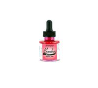 Bombay India Ink, 1.0 oz, Red (2BY) - Highly Pigmented, Lightfast, Permanent, Waterproof - for Brush, Drawing Pen or Airbrushes