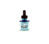 Bombay India Ink, 1.0 oz, Teal (11BY) - Highly Pigmented, Lightfast, Permanent, Waterproof - for Brush, Drawing Pen or Airbrushes