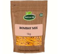 Bombay Mix 1kg - Authentic Spicy Indian Snack by Hatton Hill | Savory, Crunchy Blend