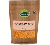 Bombay Mix 500g - Authentic Spicy Indian Snack by Hatton Hill | Savory, Crunchy Blend
