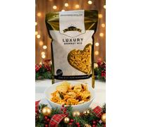Bombay Mix with Cashews - Extra Hot Indian Snack, Luxury Party Mix, Rani Mix (700g, Pack of 1)
