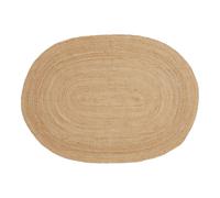 Bombay Rug - Oval - Natural Jute - 200cm x 140cm