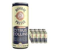 Bombay Sapphire Citrus Collins Premixed Can Multipack, 12 x 250 ml