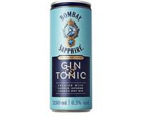 Bombay Sapphire Gin & Tonic 12x250ml Cans