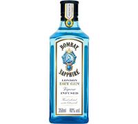 Bombay Sapphire Premium Distilled London Dry Gin, Vapour Infused With 10 Hand Selected Exotic Botanicals, 40% ABV, 35cl / 350 ml