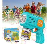 Bombble Bubble machine, Bubble Gun machine with Bubble Solution, Bubble Machine Toys 10000+ Bubbles Outdoor Gift for Birthday/Party/Wedding, Bubble Gun Boy Girl 3-10 Years