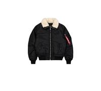 Alpha Industries B-15 III TT Bomber Jacket Bomber Jackets for Men Size M - black/beige