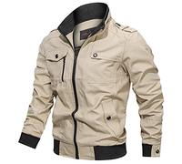 Bomber Jacket Men, Varsity College Baseball Jacket Coats Causal Long Sleeve Colorblocked Hip Hop Streetwear Aviator Light Jacket Men Aviator Jackets Men Hiking Jacket Mens Coats and Jackets