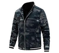 Bomber Jackets, Mens Lightweight Jacket Casual Jackets Windbreaker Bomber Baseball Sports Cargo Jacket Outwear with Zip Pockets Flight Jacket Mens Varsity Jackets Jacket Men