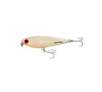 BOMBER Lures Badonk-A-Donk High Pitch Saltwater Grade, (3-1/2-Inch) - Bone/Orange Throat, (BSWDTH3349)