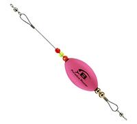 Bomber Lures Paradise Popper X-Treme Popping Cork Float for Carolina Rig, Saltwater Fishing Gear and Accessories, Pink, Oval