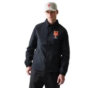 New-Era Coat MLB COACHES JACKET NEW YORK METS in Black EU XL