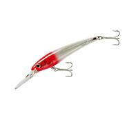Bomber Salt Water Certified Depth Lures, Silver Flash/Red Head, 6-Inch