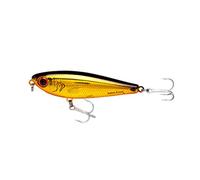 Bomber Saltwater Grade Badonk-A-Donk High Pitch - Gold/Black Back/Orange Belly - 4 in