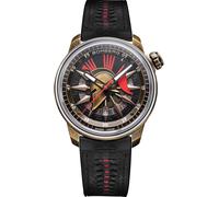 Bomberg Watch BB-01 Auto Spartan Red Black Limited Edition BMB-026