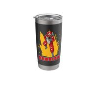 Bombero Fireman Fire Service Firefighting Chief Firefighter Stainless Steel Insulated Tumbler