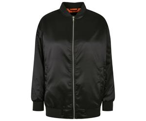 Bombers in satin woman Urban Classics Oversized Noir S