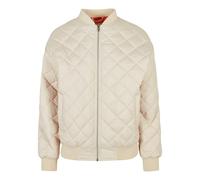 Bombers quilted woman Urban Classics Oversized Diamond GT Blanc 5XL
