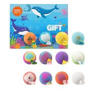Bombes De Bain- 12 Pieces 4.5 cm | Coffret Bain Moussant ColouréBombes De Avec Jouets Surprise Cachés | Set Cadeau BainEffervescent Pour & Famille Jouets Relaxants & Amusants Cadeau Ann