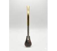Bombilla Straw Yerba Mate gourd, Made of stainless steel in Argentina, Unique disassembly spring system for easy cleaning, cucharas de bombillas para té mate Premium