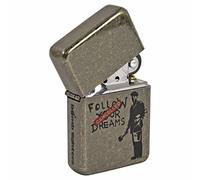 Bomblighters Banksy Style Windproof Lighter - Follow Your Dreams Image