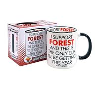 Bomblighters I Support Nottingham Forest and This is only Cup Football Ceramic Mug - Merchandise Gift for Fan