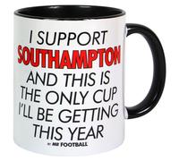 Bomblighters I Support Southampton and This is only Cup Football Mug - Merchandise Gift for Fan, Ceramic, 250ml