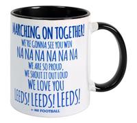 Bomblighters Leeds Mug Gift Marching on Together MOT Song Lyrics Chant Fan Cup