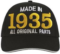 Bombo Black 'Made in ... ALL ORIGINAL PARTS' 90th Birthday Cap