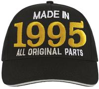 Bombo Made in 1993 All Original Parts 30 Years Birthday Party hat Black