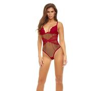 Bombshell Boudoir P Boo Teddy Erotische Body Red S