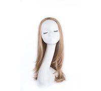 Bombshell Hair Extensions 3/4 Half Head Hair Piece 24 inches Heat Resistant Synthetic Long Flicky Wave Thick Wig (M05 LIGHT MEDIUM BLONDE)
