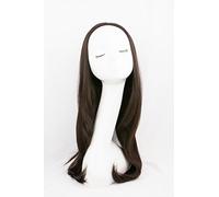 Bombshell Hair Extensions 3/4 Half Head Hair Piece 24 inches Heat Resistant Synthetic Long Flicky Wave Thick Wig (M04 DARK BROWN)