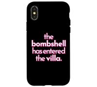 BOMBSHELL HAS ENTERED THE VILLA funny got a text chat meme Case for iPhone X/XS