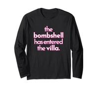 BOMBSHELL HAS ENTERED THE VILLA funny got a text chat meme Long Sleeve T-Shirt
