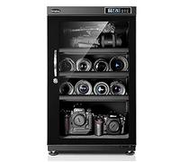 BomDog Camera Lens Dry Cabinet, 3 Layers Electronic Moisture Proof Box with Led Digital Display/90L