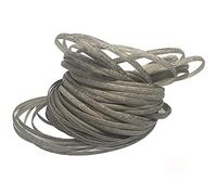 BomDog Grey Wicker Desk Chair Repair Kit Materials (Wicker + Weaving Tools), Rattan for Outdoor Pationiture, All Weather Wicker for Conversation Kit Repair/Grey
