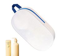 Bomefoi EVA Beach Bag, Sports Bag for Fitness and Leisure, Zip Compartment for Swimsuit, Toiletries, Sports Equipment, White, Lösung, See description
