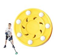 Bomefoi Outdoor Hockey Puck - Foam Hockey Pucks | Weatherproof Indoor Flat Ball Multi-Functional Sport Training Equipment For Goalie Training