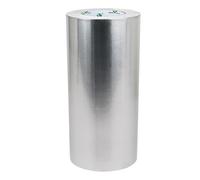 BOMEI PACK 1 Roll Aluminum Foil Tape 250mm x 50m for Home Heating Ventilation HVAC Air Ducts Repairing Fixing,Kitchen Jointing,Flame Cold Heat Resistant