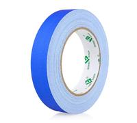 BOMEI PACK 1 Roll Blue Matte Cloth Gaffer Tape 24mm x 27m Non Reflective Duct Tape for Entertainment Theater Studio Photography Masking.DIY Craft Shaping Ducts Fixing Repairing