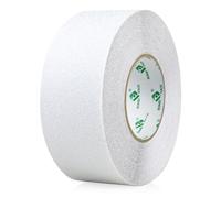 BOMEI PACK 1 Roll White Anti Slip Tape 50mm x 20m Coloured High Traction Floor Grip Tape Nonslip 2 inch Self Adhesive Non Skid Walkway Stair Treads