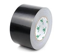 BOMEI PACK [50 m x 75 mm] Duct Tape Black Waterproof Extreme Duct Tape Hand Tearable Gaffa Tape
