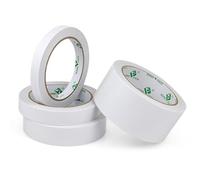 BOMEI PACK 6 Rolls of Double-Sided Tape Craft Tape 24 mm x 20 m