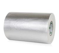 BOMEI PACK Extra Wide Butyl Tape Waterproof 250mm x 10m - 1.5mm Thick Aluminium Foil Sealant Tape Heavy Duty for Roof Leak Repair, Gutter, RV, Pipe Sealing-Self-Adhesive Flashing Tape for Outdoor Use