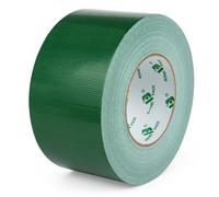 BOMEI PACK Green Wide Duct Tape Reinforced 75mm x 50m Waterproof Heavy Duty Cloth Gaffer Tape for Ducts Fixing Repairing,craft DIY,book repair,carpet seaming,Box Sealing,Bundling