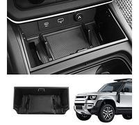 Bomely Fit Land Rover Defender Center Console Organizer Tray Storage Box for 2020-2022 Land Rover Defender 90 110 130 (Center Console Storage Box)