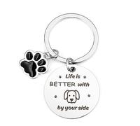 BOMEON Dog Lovers Gifts for Women Christmas,Gifts for Dog Lovers,Keychian for Dogs Lover Friend's Gift, Secret Santa Gift for Animal Lover,Friends,Sister,Boss,Christmas,Valantines Day